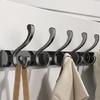 Fashionable Stick On Hook for Hanging Towels Coat and More Holds Suitable for Bathroom and Kitchen Daily Casual Use