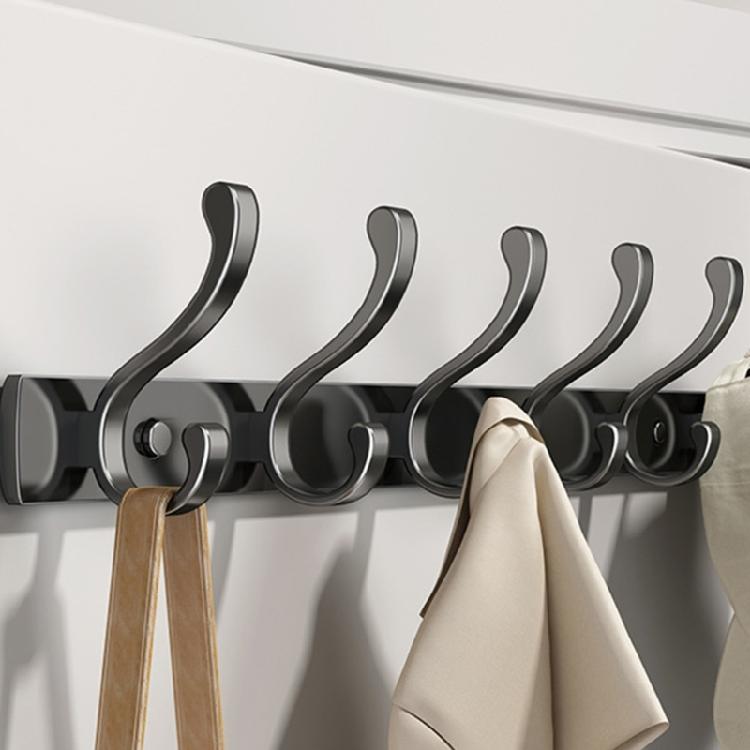 Fashionable Stick On Hook for Hanging Towels Coat and More Holds Suitable for Bathroom and Kitchen Daily Casual Use