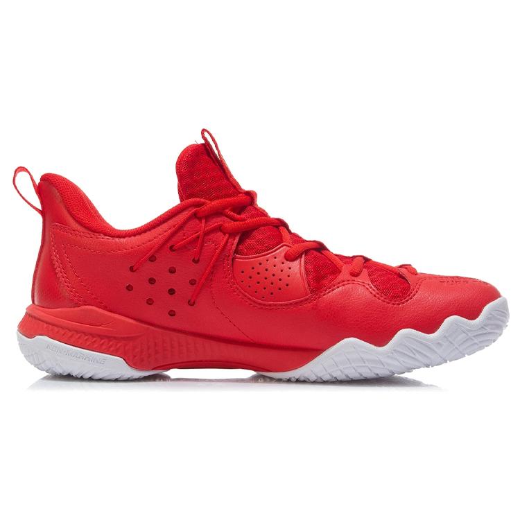 New LiNing Halberd III LITE Low-Top Casual Badminton Shoes Flame Red AYTR021-4