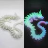 Drago di Cristallo Radioso Giocattolo Fidget Stampato in 3D con Design Articolato