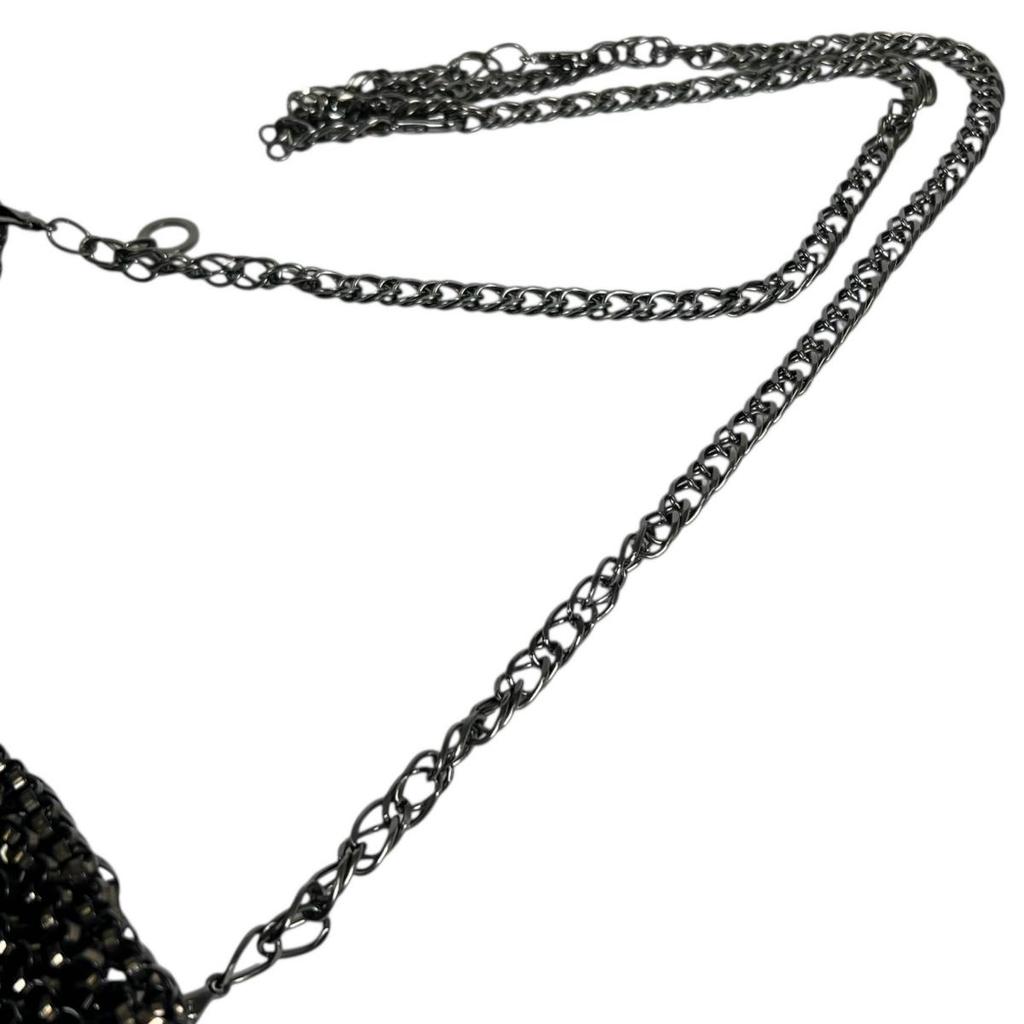 ANTEPRIMA Clutch bag Ribbon type Shoulder Bag wire black Women Used