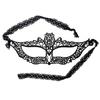 Hollow Lace Masquerade Eye Mask Gothic Crown Cutout Mask for Halloween Carnival Venetian Party Nightclub Costume Cosplay Accesso