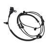 2pcs ABS Rear Wheel Speed Sensor for Ford F-150 2009 2010 V8 4.6L 5.4L Rear Axle XL Trim Black ABS OEM 9L3Z2C190A