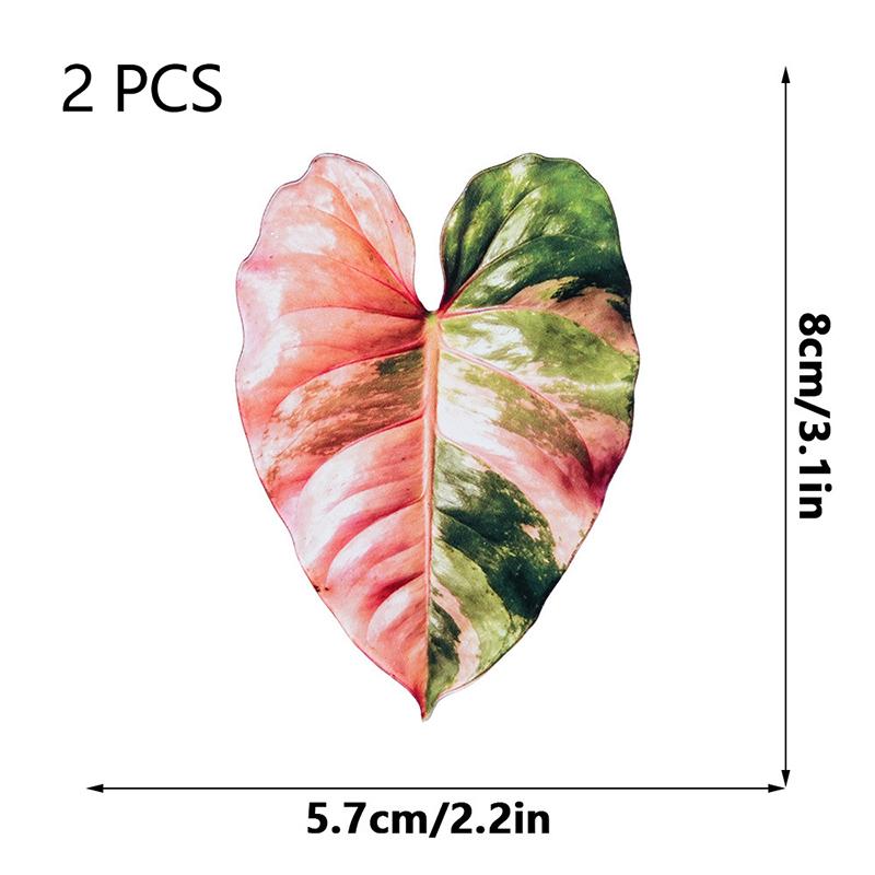 2 Pièces Marque-page de Lecture Accrocheur Clip en Acrylique Signe Tranche de Fruit Marque-page Haute Qualité Pour Collection de Papeterie Cadeau Stu