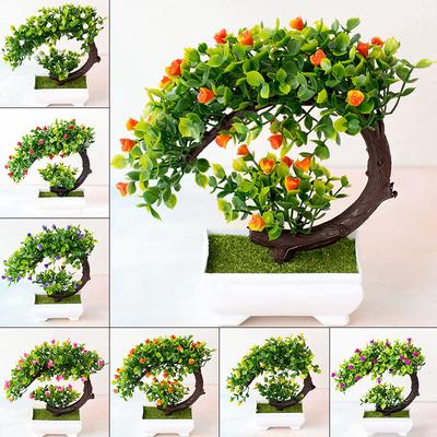 Decoração de casa – Flores e coroas artificiais