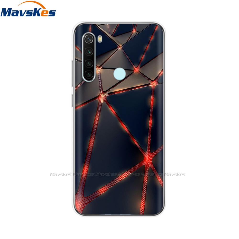 Phone Case for Xiaomi Redmi Note 8T Case 6.3" Silicon Soft TPU Back Cover for Redmi Note 8 8T Note8 Pro Case Protect Shell Coque