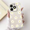 For Itel A50 Back Cover On ItelA50 A 50 Coque Funda Flower Butterfly 2024 New Women Fashion Phone Case Liquid Silicone Bumper