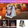 100 Day Advent Calendar Santa Claus Christmas Countdown Calendar  Room Decoration