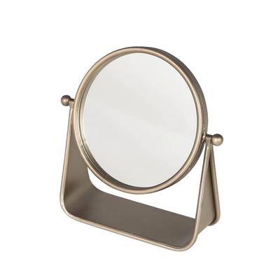 Dulton Metal Tabletop Simple Height Width Depth Mirror, Iron, Design, 240mm, 230mm, 82mm, RNJ-0804