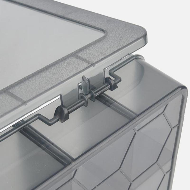 Organizador de Peças Pequenas 9/12/15/18/24 Compartimentos Organizador com Divisórias Removíveis para Ferragens Parafusos Porcas Pregos Contas