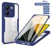 For Poco M7 Pro 5G Case 360 Full Protect Cover For Xiaomi Mi Poko Little M7 Pro M7Pro Clear Screen With Silicone Bumper Funda