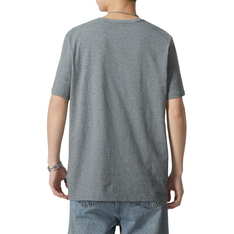 Puma Breathable Outdoor Running T-Shirt Men Tops Gray 670931-03