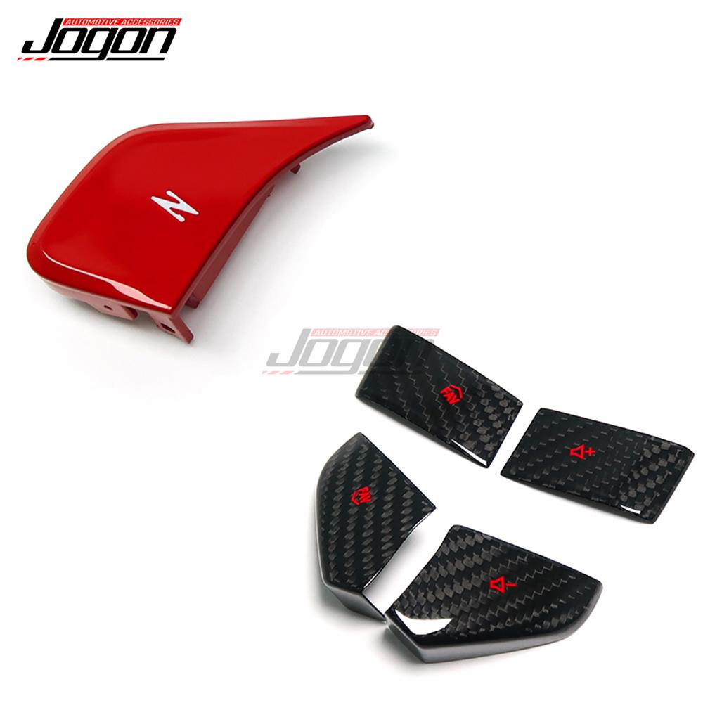 5PCS Car Steering Wheel Volumen Button Control Switch With Z Button Cover Trim For Corvette C8 Stingray Z06 Coupe Z07 -2024