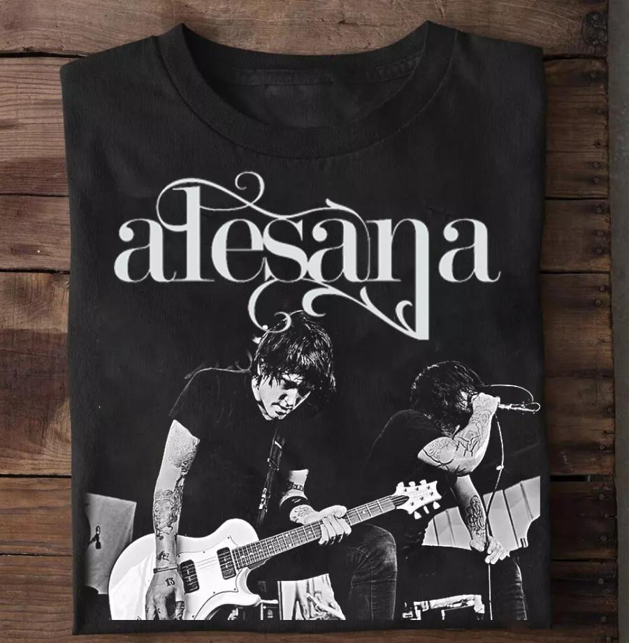 NEW Rare Alesana Band Member Gift For Fan Black Unisex Al T-shirt XXL