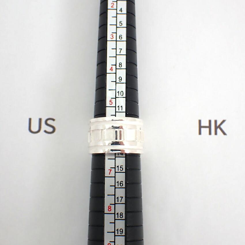 [Pre-owned] TIFFANY 925 Atlas Wide Ring / Size 12 / J76-68