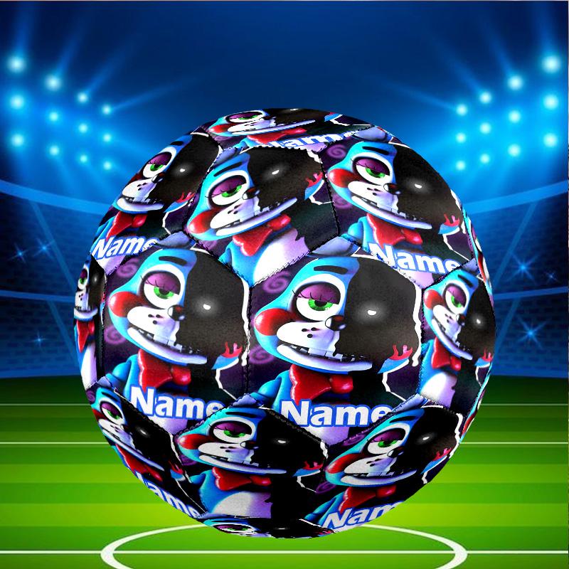Custom Name Personalized Five Nights At Freddy's Print Size 5 Soccer Ball Training & Match Football, for Team, Kicking, Gift for Football