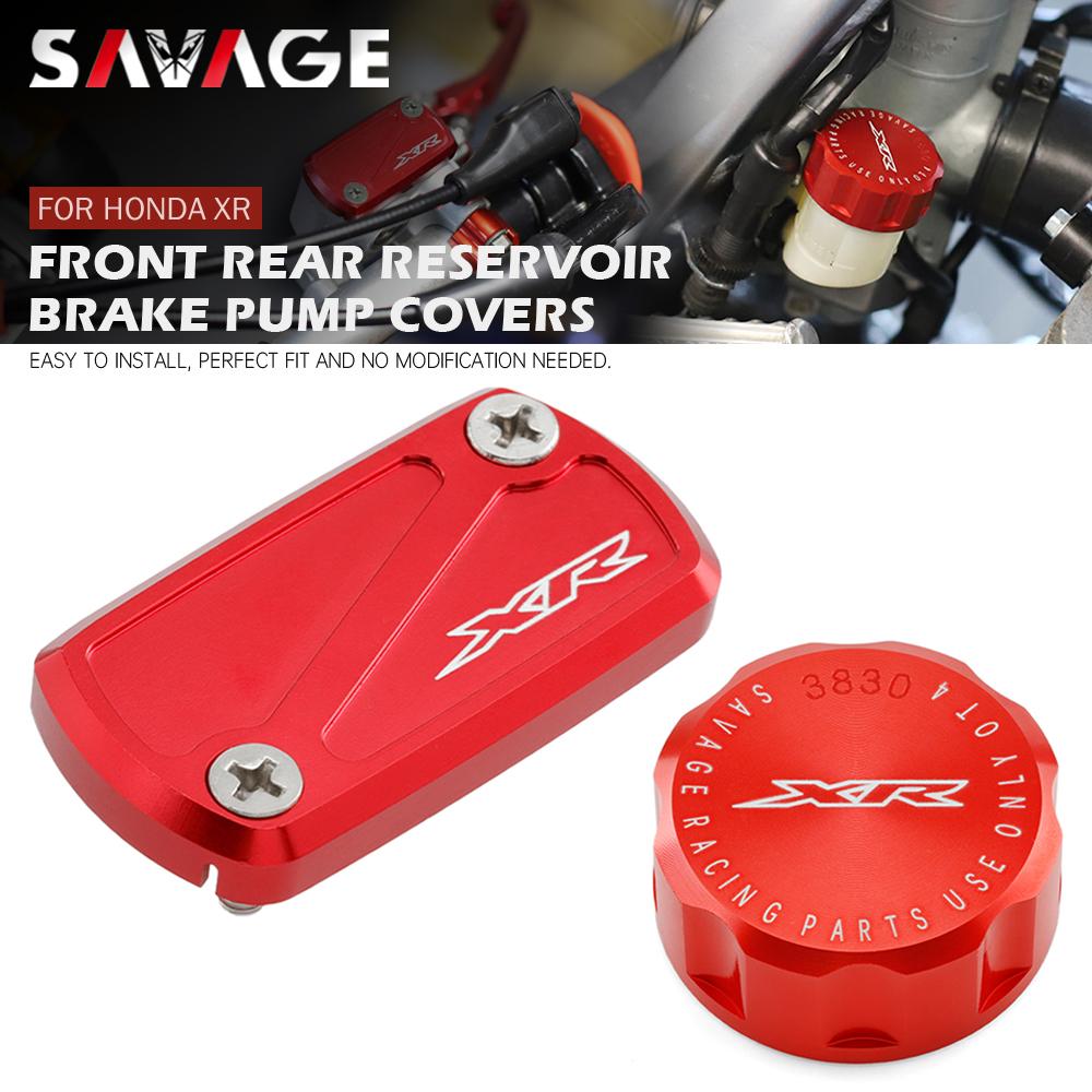 

Передняя и задняя крышка тормозного бачка для HONDA XR650R 2000 XR250R XR400R 1996-2004 XR 650 400 250 мотоциклетный насос масляной жидкости