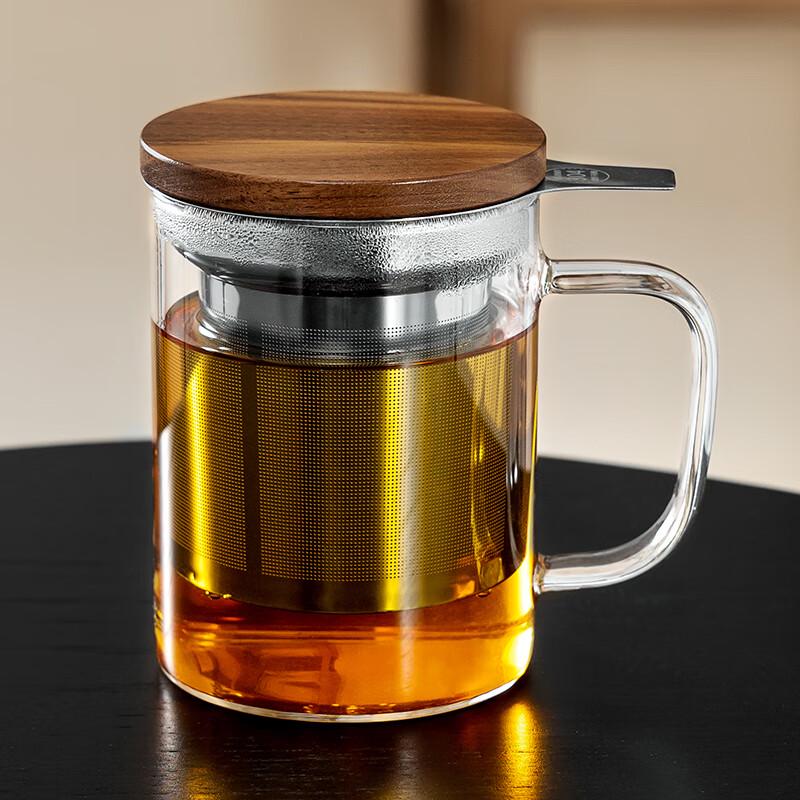 

Heat-Resistant Glass Tea Infuser Cup