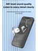 MS8 Bluetooth Bone Conduction Single-Ear Headset with Clip-On, Non-In-Ear, Hanging Ear Style, and TWS Technology.