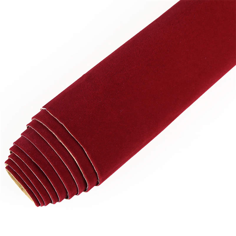 100 x 150cm Self Adhesive Velvet Flocking Liner Jewelry DIY Sticky Fabric Stick