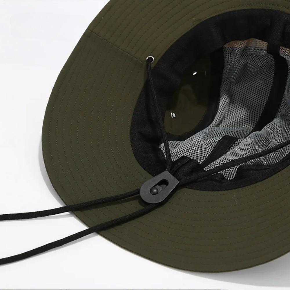 Summer Outdoor Sun Protection Hat for Women Men Hiking Fishing Sunscreen Visor Cap Large Brim Shawl Quick Drying Fisherman Hat