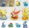Pet Monster Fire Phoenix Loxia, Duck Skin, Kaicarei, Ibub, Fire Dragon, Hagi, Nibuta, Water Arrow Turtle, Scale Model, Gift Set