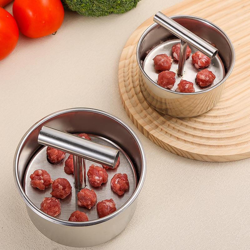 meatball maker Stainless Steel meat empanizer Multi-functional Press Kitchen utensil Manual Household Kitchen Manual Mold