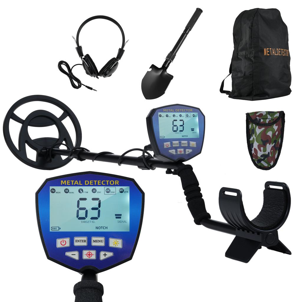 Detektor kovů pro dospělé Profesionální detektor zlata a stříbra s LCD displejem s vysokou přesností