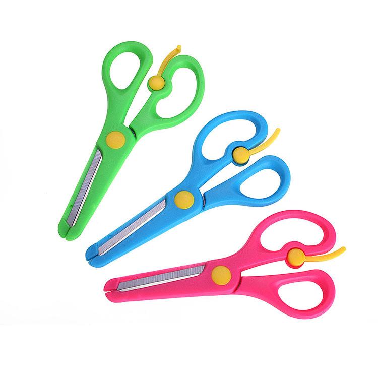 Children's Safety Scissors with Anti-Pinch Blades for Students
