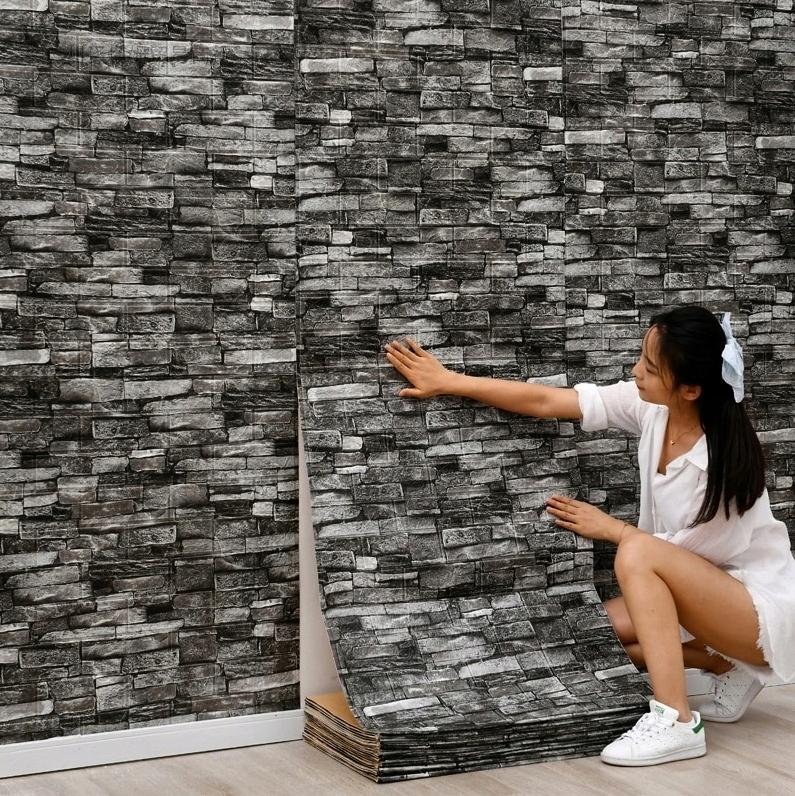 3D Wall Panels Self-Adhesive Brick Wallpaper #1
