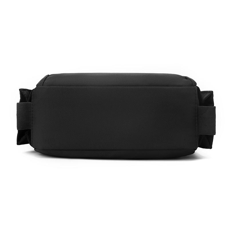 Geantă de afaceri pentru bărbați de capacitate mare, cu compartimente multiple, geantă de umăr crossbody din Oxford