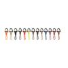 Key Lanyard Strong Load Bearing Anti-break Fall-Resistant Anti-lost Tear-resistant 7-Core Parachute Cord Key Rope Outdoor Suppli