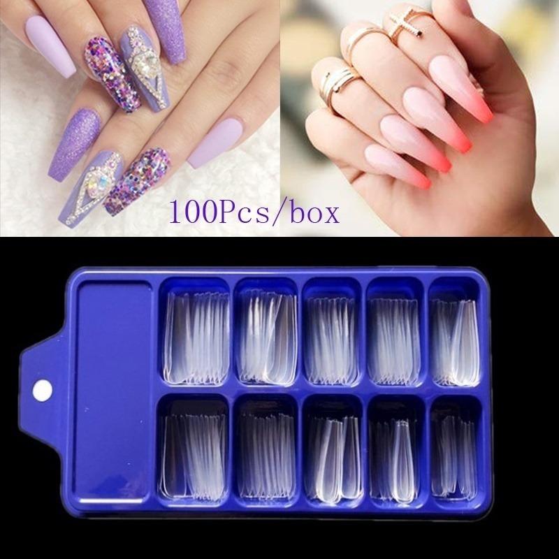 1000 Stück Künstliche Fingernägel – Acryl-Nagelspitzen In 20 Größen Für Nail Art & DIY