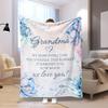 Blanket Gifts For Grandma, Grandma Birthday Gifts, Valentines Day Christmas Thanksgiving Present For Grandma From Granddaughter