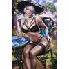 Print Game Wine Lady Vampire Nude Sexy Girl Art Canvas Poster Inch Living Room Bedroom Home Wall Picture