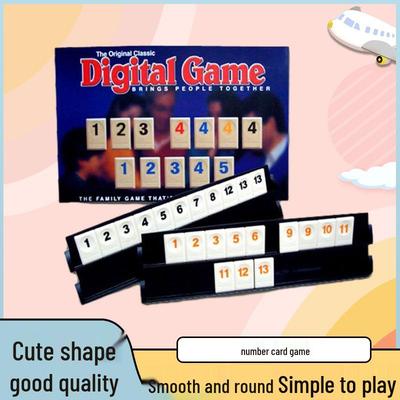 Standard Mahjong Brettspiel - Pädagogisches Kinderspielzeug für Eltern-Kind-Partys