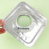 Pack of 10 Tin Stove Liners Oil Proof Covers Gas Stove Liners for Gas Burners Ensuring a Clean Cooking Environment