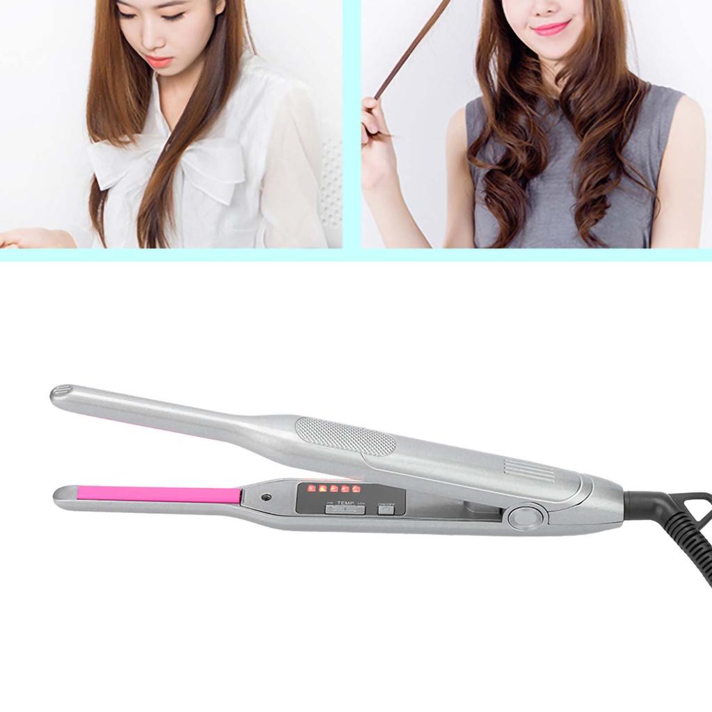 Unisex Portable Electric Adjustable Temperature Curler Hair Straightener Hair Styling Tool