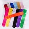 55cm Damen Uni Hochzeitsetikette Abendkleid Oper/Ellenbogen/Handgelenk Satin Stretch Lange Handschuhe Retro Party Karneval Cosplay Handschuhe