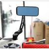 SINGERTOP Durable Square Motorcycle Rearview Mirror Set Side Mirror Rear View Racing Sport Bike Motorcycle Accessories