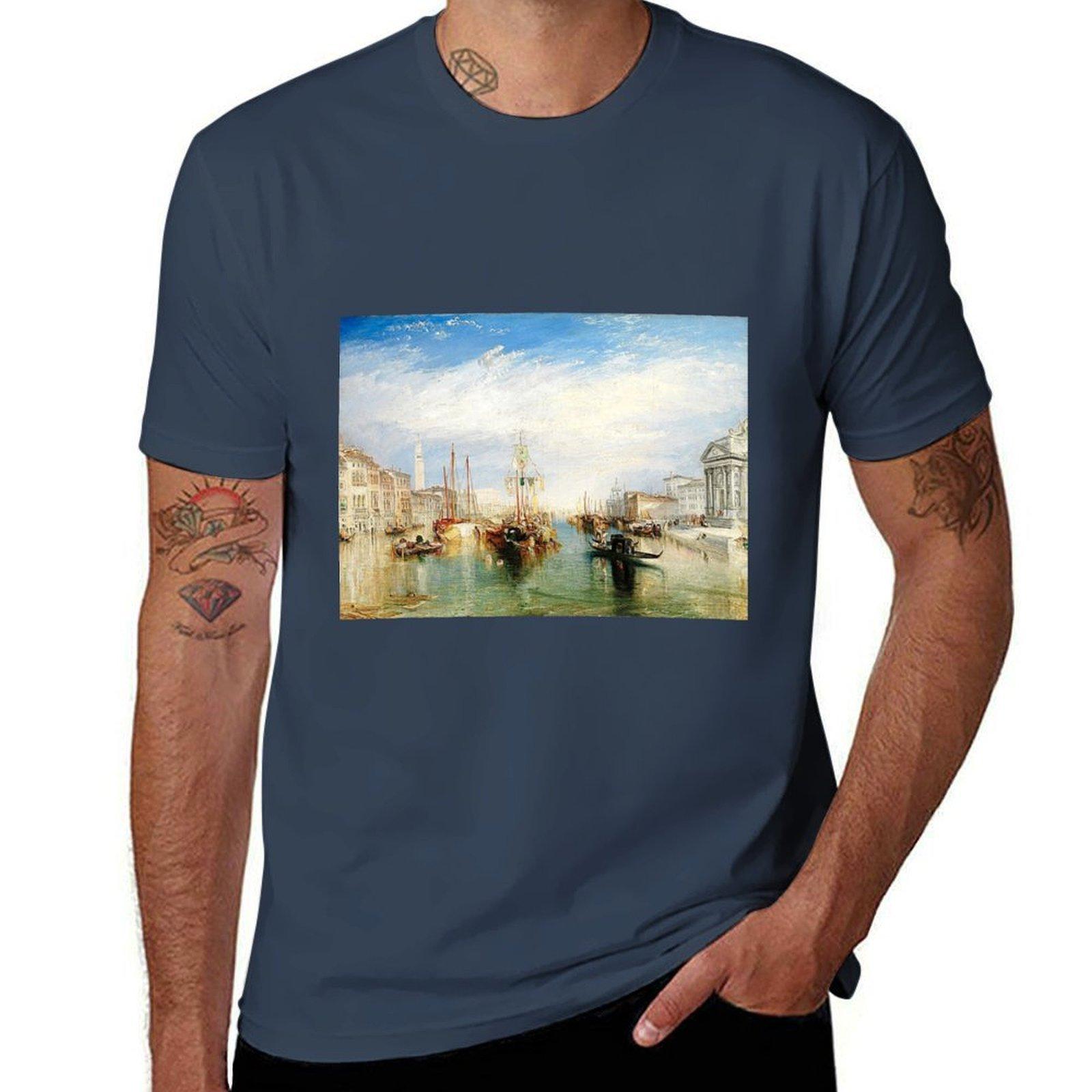 Venice from the Porch of Madonna della Salute print of painting by Joseph Mallor William Turner TShirt S