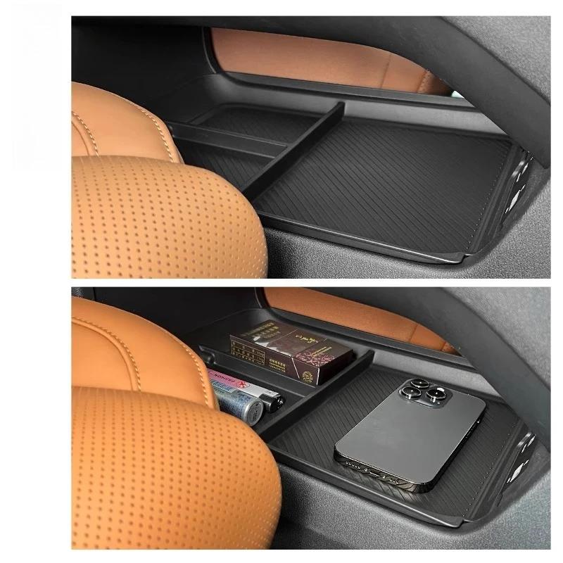 For Leapmotor C10 Central Control Armrest Box Storage Box Modification Accessories Wireless Charging Silicone Protective Pad