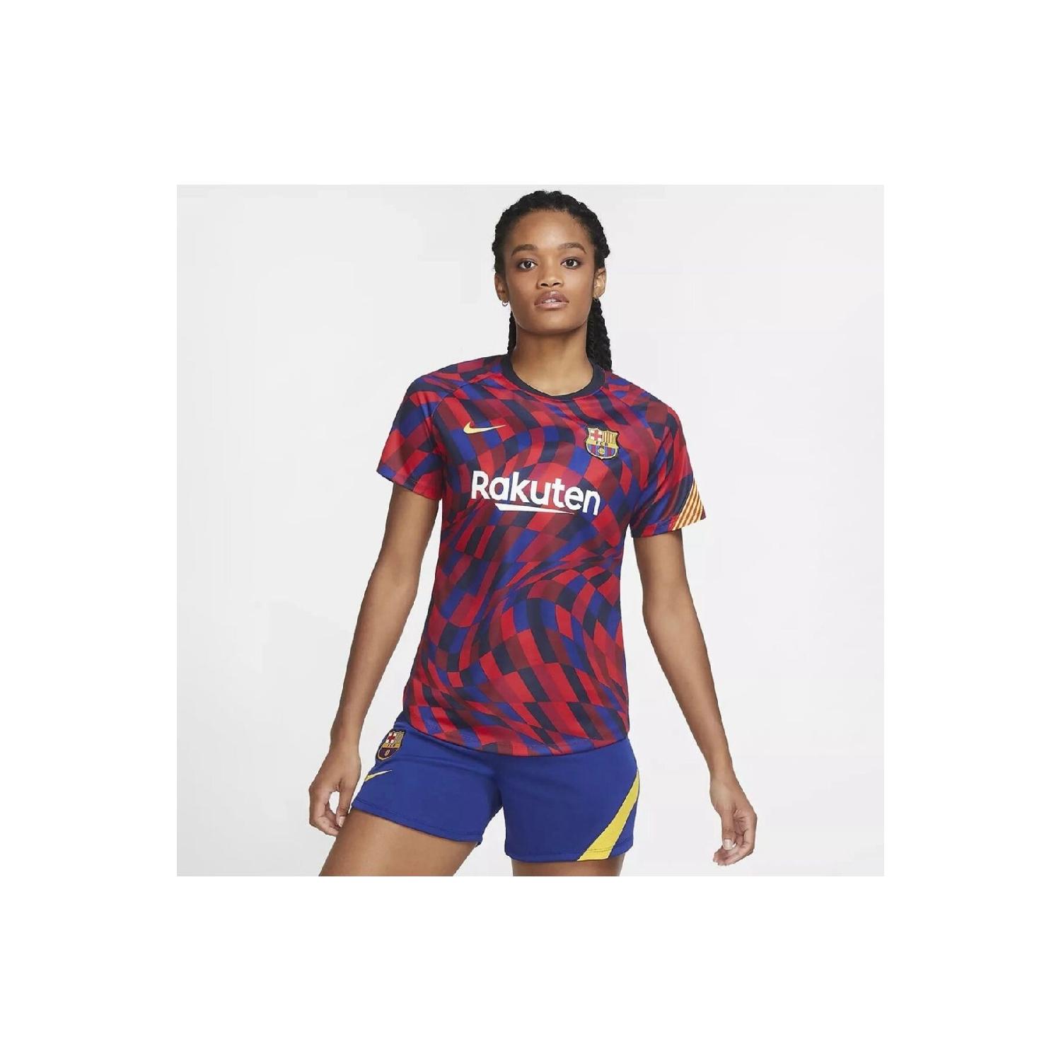 

Fc Barcelona Dri-fit Women s Round Neck Jersey Cd5836-658 M чистый