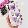 For Realme 7 Global Version Case Cover Soft TPU Silicone Phone Case For Realme Narzo 30 4G Capas Clear Back Bumper With Pattern