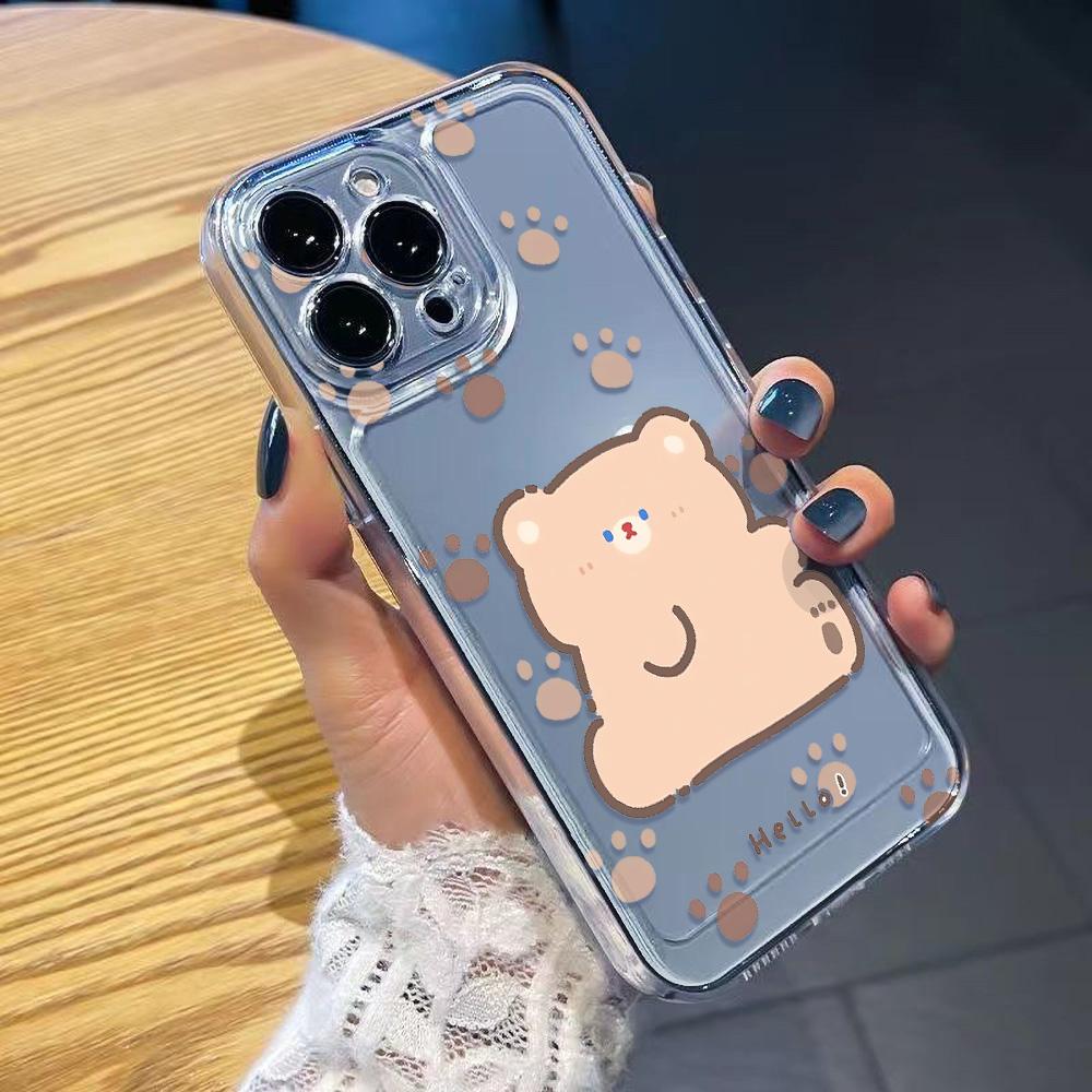 Phone Case for iPhone 11 13 12 14 15 16 XR XS Pro Max 7 8 Plus Samsung A55 A15 Redmi Note 13 12 OPPO A18 A16 Vivo Y17S V27 Honor 9 10 Infinix 40 30