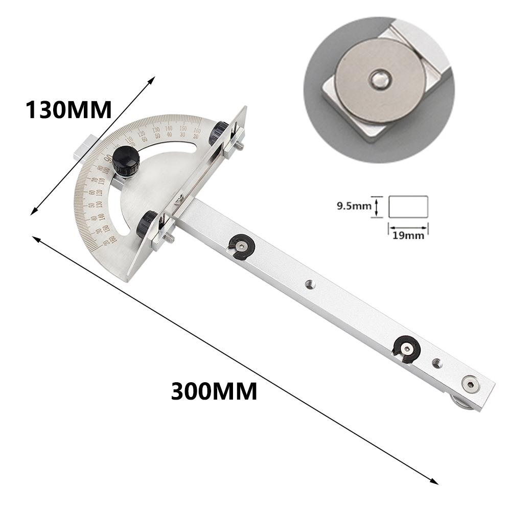 1Pc Miter Gauge For Benches Table Saw Router Sawing Assembly Ruler DIY Carpenter Woodworking Tools