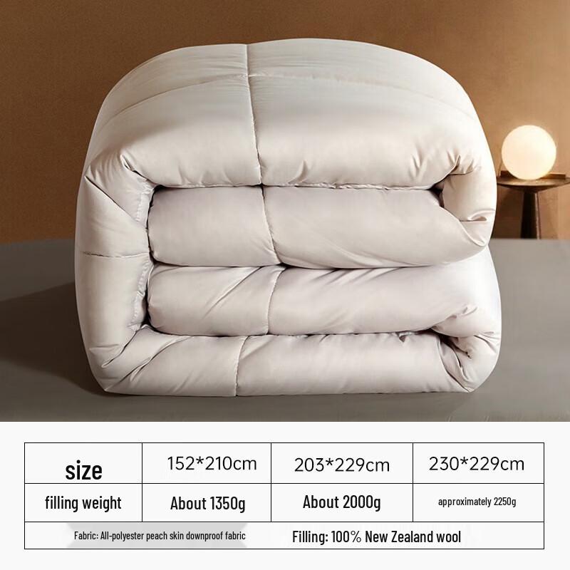 Fuanna Wool Winter Quilt