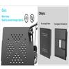 RV 4x4 Bumper End Cap with Ventilation Holes Durable Construction Universal Fit Heavy-duty Sewer Hose Bumper Cap
