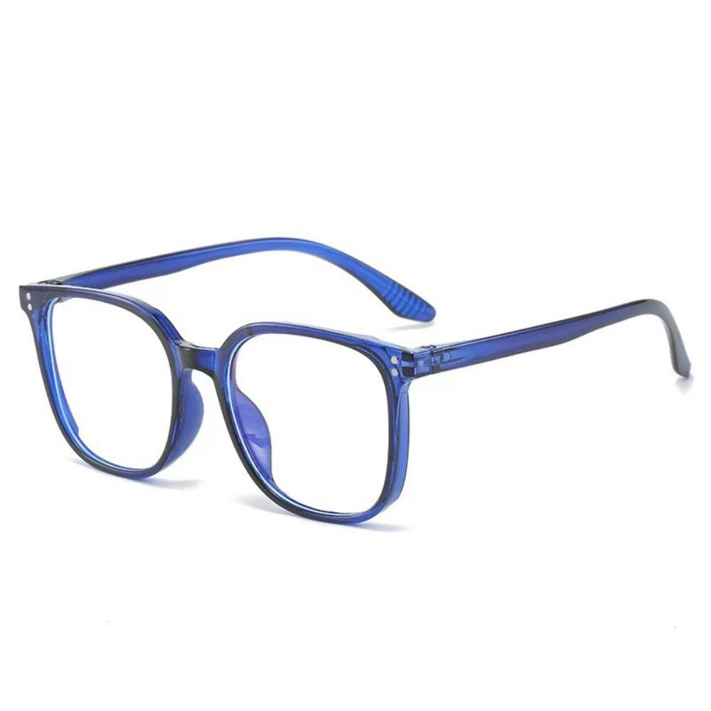 Square Frame Square Frame Glasses Anti-Blue Light Classic Design Anti-Blue Light Glasses Fashion Design Popular Glasses синий
