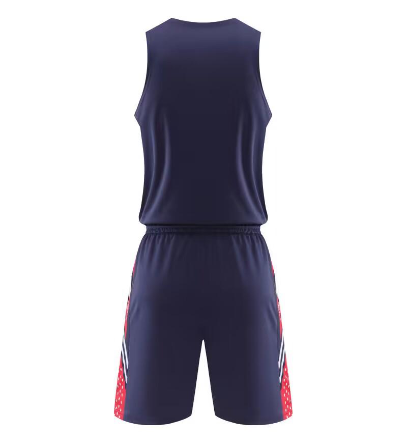 Cross-border Teen & Adult Basketball Jersey Set for Training and Competitions
